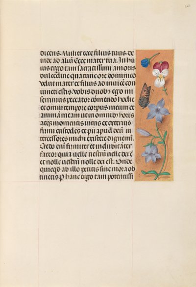 Horas de la Reina Isabel la Católica, Reina de España: Fol. 263r, c. 1500 de Master of the First Prayerbook of Maximillian