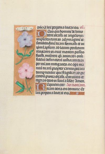 Horas de la Reina Isabel la Católica, Reina de España: Fol. 27v, c. 1500 de Master of the First Prayerbook of Maximillian