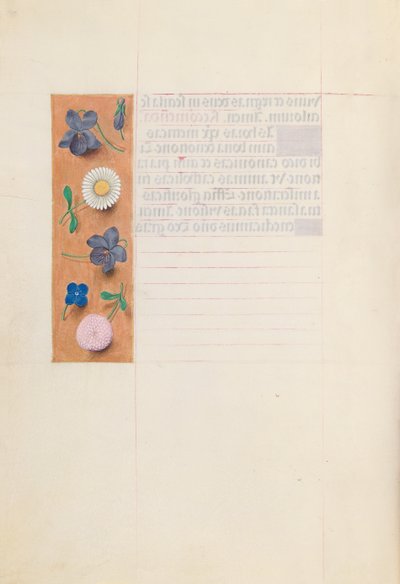 Horas de la Reina Isabel la Católica, Reina de España: Fol. 30v, c. 1500 de Master of the First Prayerbook of Maximillian