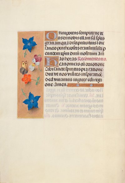 Horas de la Reina Isabel la Católica, Reina de España: Fol. 36v, c. 1500 de Master of the First Prayerbook of Maximillian