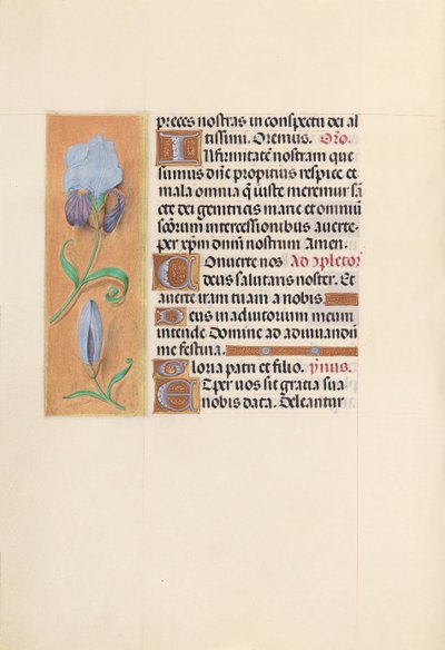 Horas de la Reina Isabel la Católica, Reina de España: Fol. 41v, c. 1500 de Master of the First Prayerbook of Maximillian