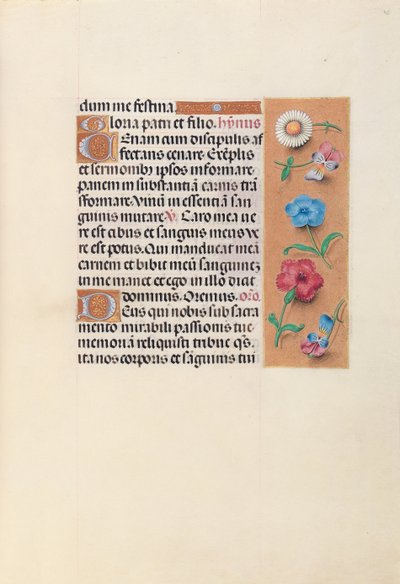 Horas de la Reina Isabel la Católica, Reina de España: Fol. 45r de Master of the First Prayerbook of Maximillian
