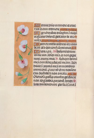 Horas de la Reina Isabel la Católica, Reina de España: Fol. 53v, c. 1500 de Master of the First Prayerbook of Maximillian