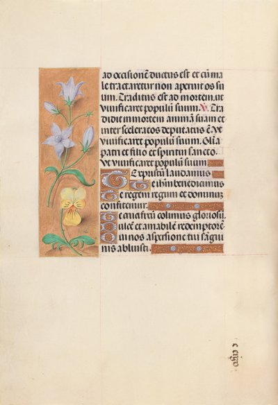 Horas de la Reina Isabel la Católica, Reina de España: Fol. 55v de Master of the First Prayerbook of Maximillian