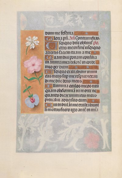 Horas de la Reina Isabel la Católica, Reina de España: Fol. 57v de Master of the First Prayerbook of Maximillian