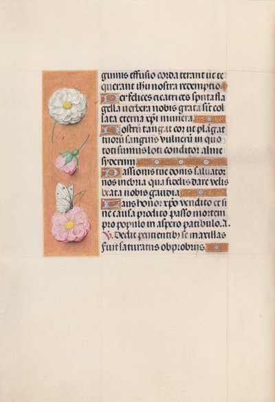Horas de la Reina Isabel la Católica, Reina de España: Fol. 58v, c. 1500 de Master of the First Prayerbook of Maximillian