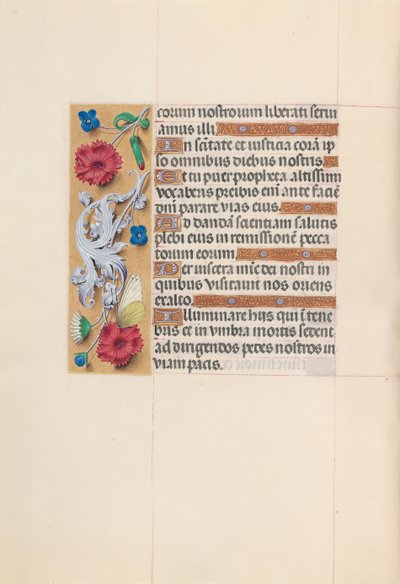 Horas de la Reina Isabel la Católica, Reina de España: Fol. 59v, c. 1500 de Master of the First Prayerbook of Maximillian