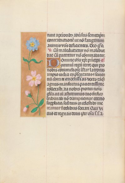 Horas de la Reina Isabel la Católica, Reina de España: Fol. 62v, c. 1500 de Master of the First Prayerbook of Maximillian