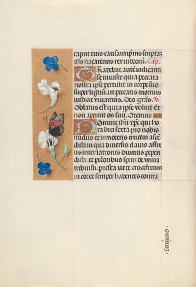 Horas de la Reina Isabel la Católica, Reina de España: Fol. 67v, c. 1500 de Master of the First Prayerbook of Maximillian