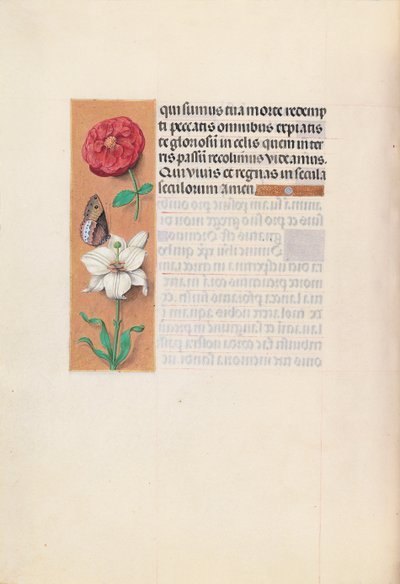 Horas de la Reina Isabel la Católica, Reina de España: Fol. 76v, c. 1500 de Master of the First Prayerbook of Maximillian