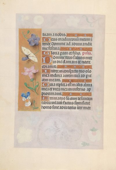 Horas de la Reina Isabel la Católica, Reina de España: Fol. 77v de Master of the First Prayerbook of Maximillian