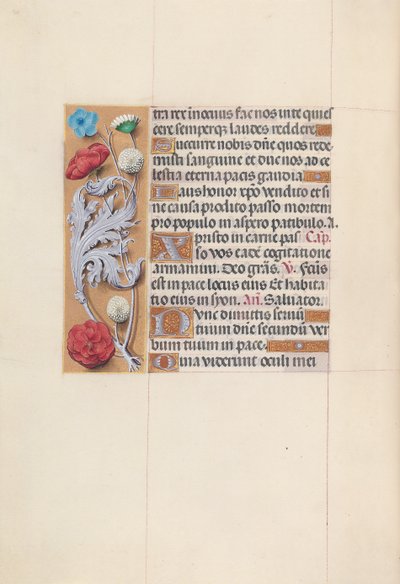 Horas de la Reina Isabel la Católica, Reina de España: Fol. 78v, c. 1500 de Master of the First Prayerbook of Maximillian