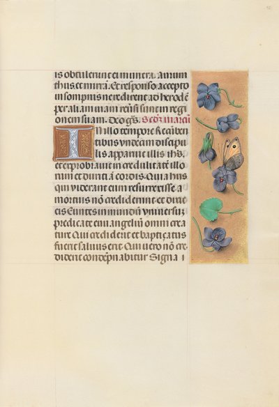 Horas de la Reina Isabel la Católica, Reina de España: Fol. 96r, c. 1500 de Master of the First Prayerbook of Maximillian