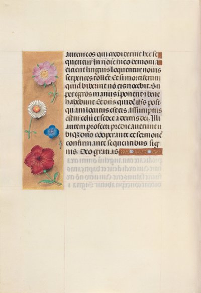 Horas de la Reina Isabel la Católica, Reina de España: Fol. 96v, c. 1500 de Master of the First Prayerbook of Maximillian