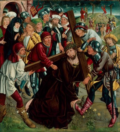 Cristo llevando la cruz, c.1490 de Master of the Freising Visitation
