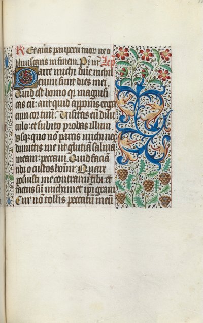 Libro de Horas (Uso de Ruán): fol. 115r de Master of the Geneva Latini