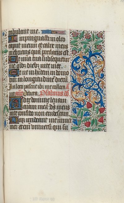 Libro de Horas Uso de Rouen: fol. 118r, c. 1470 de Master of the Geneva Latini