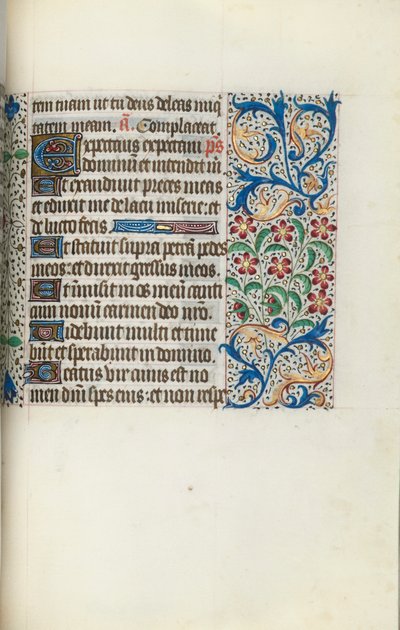 Libro de Horas Uso de Ruan: fol. 125r, c. 1470 de Master of the Geneva Latini