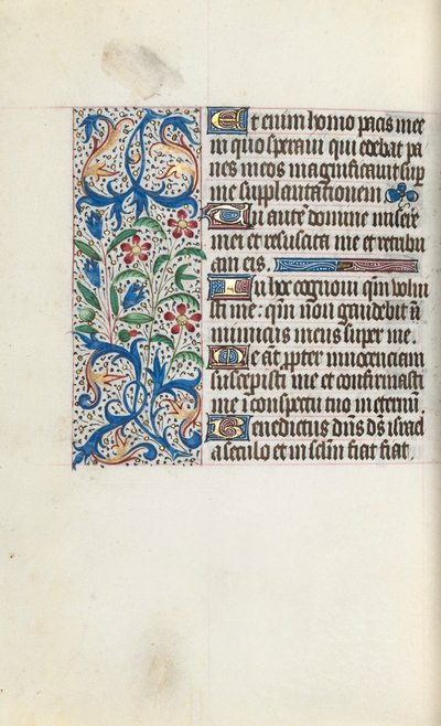 Libro de Horas Uso de Rouen: fol. 128v, c. 1470 de Master of the Geneva Latini
