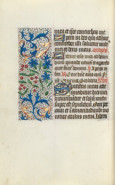 Libro de Horas Uso de Rouen: fol. 130v de Master of the Geneva Latini
