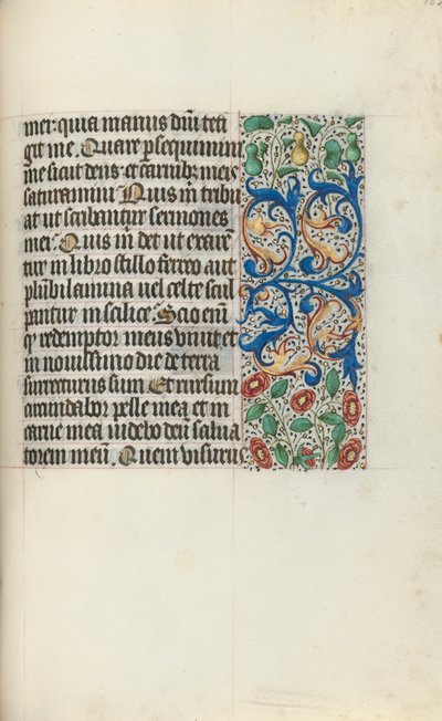 Libro de Horas Uso de Rouen: fol. 132r, c. 1470 de Master of the Geneva Latini
