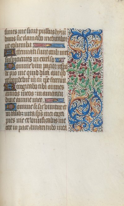 Libro de Horas Uso de Rouen: fol. 140r, c. 1470 de Master of the Geneva Latini