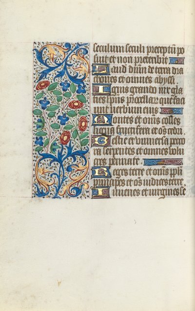 Libro de Horas Uso de Rouen: fol. 141v, c. 1470 de Master of the Geneva Latini