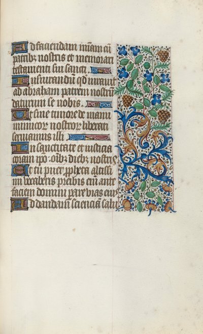 Libro de Horas Uso de Rouen: fol. 144r, c. 1470 de Master of the Geneva Latini