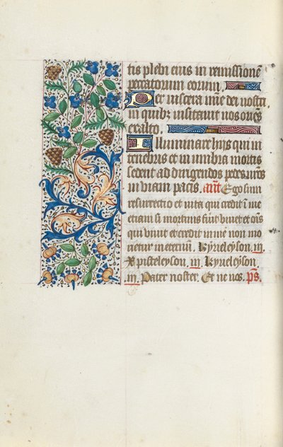 Libro de Horas Uso de Rouen: fol. 144v de Master of the Geneva Latini