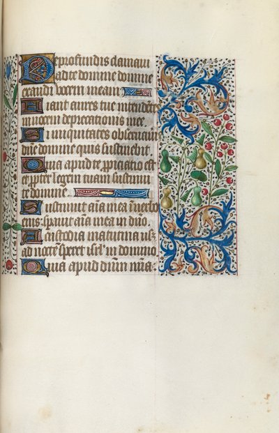 Libro de Horas Uso de Rouen: fol. 145r, c. 1470 de Master of the Geneva Latini