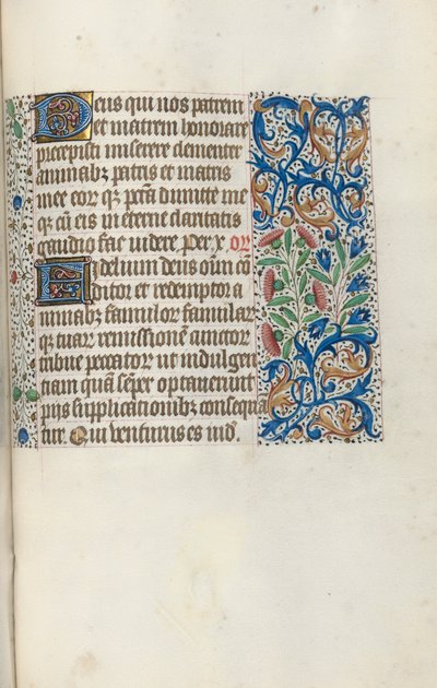 Libro de Horas Uso de Rouen: fol. 146r, c. 1470 de Master of the Geneva Latini