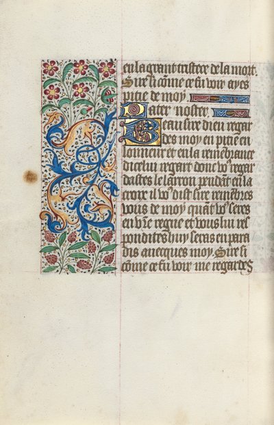 Libro de Horas Uso de Rouen: fol. 154v, c. 1470 de Master of the Geneva Latini