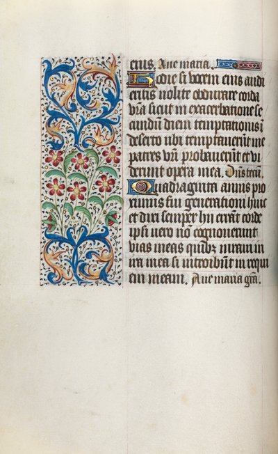 Libro de Horas Uso de Rouen: fol. 29v de Master of the Geneva Latini
