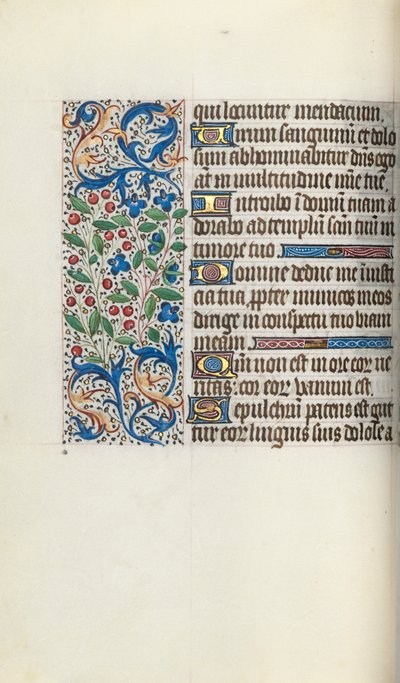 Libro de horas Uso de Rouen: fol. 52v, c. 1470 de Master of the Geneva Latini