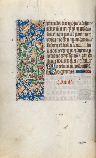 Libro de Horas Uso de Rouen: fol. 55v, c. 1470 de Master of the Geneva Latini
