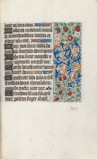Libro de Horas Uso de Rouen: fol. 69r de Master of the Geneva Latini