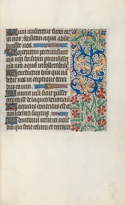 Libro de Horas Uso de Rouen: fol. 71r, c. 1470 de Master of the Geneva Latini