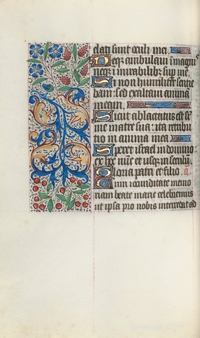 Libro de Horas Uso de Ruan: fol. 77v, c. 1470 de Master of the Geneva Latini