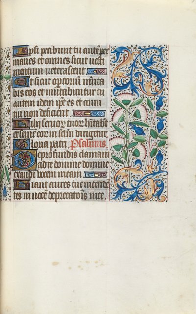 Libro de Horas Uso de Ruan: fol. 90r, c. 1470 de Master of the Geneva Latini