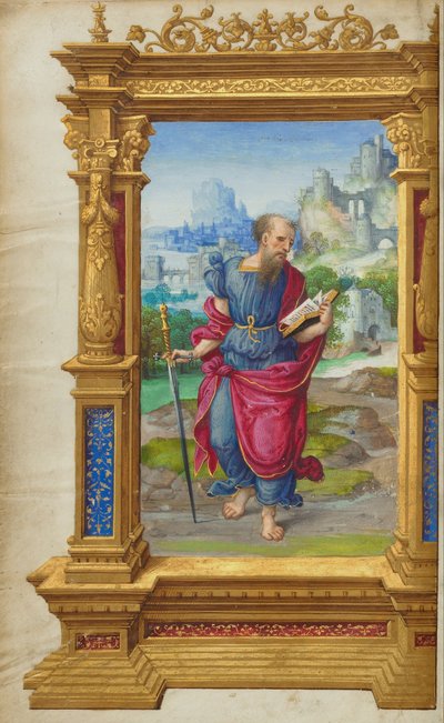 San Pablo de Master of the Getty Epistles