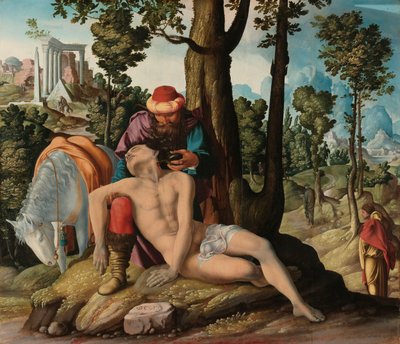 El buen samaritano de Master of the Good Samaritan