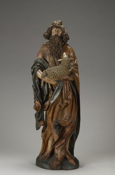 San Juan Bautista (parcialmente policromado) de Master of the Harburger Altar