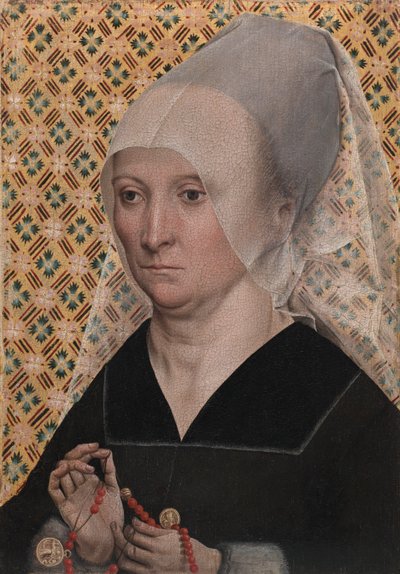 Retrato de una mujer de Master of the Holy Kinship