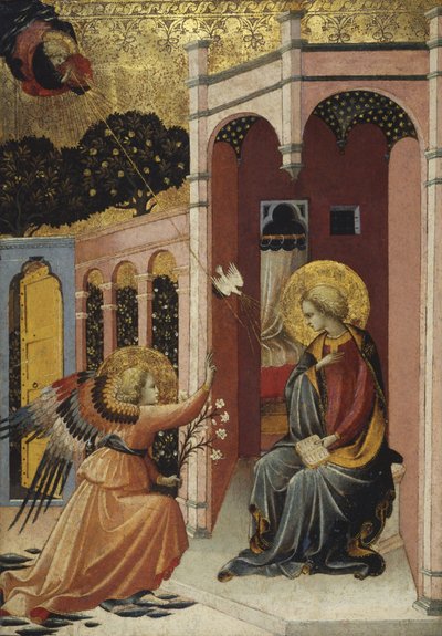Anunciación, c.1430-40 de Master of the Judgement of Paris