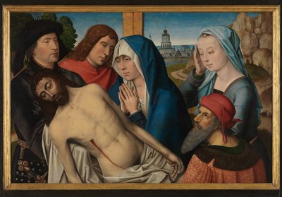 Lamentación (óleo sobre tabla) de Master of The Legend of St. Lucy
