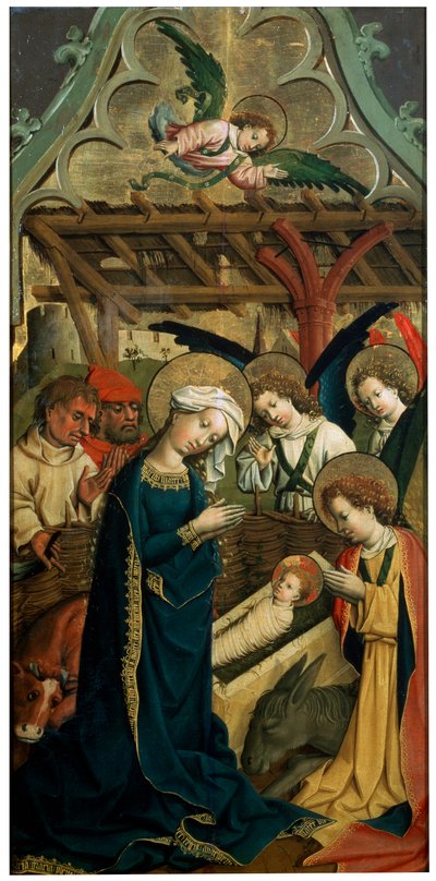 La Natividad de Cristo de Master of the Lichtenstein Castle