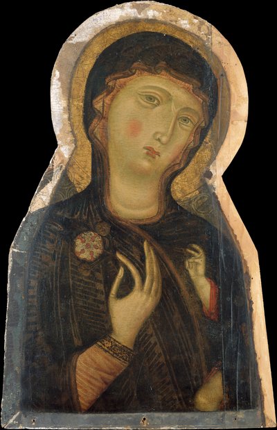 Madonna y Niño, ca. 1280 de Master of the Magdalen