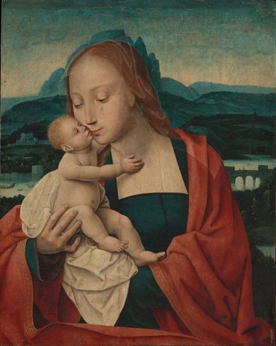 Virgen con el Niño de Master of the Mansi Magdalen