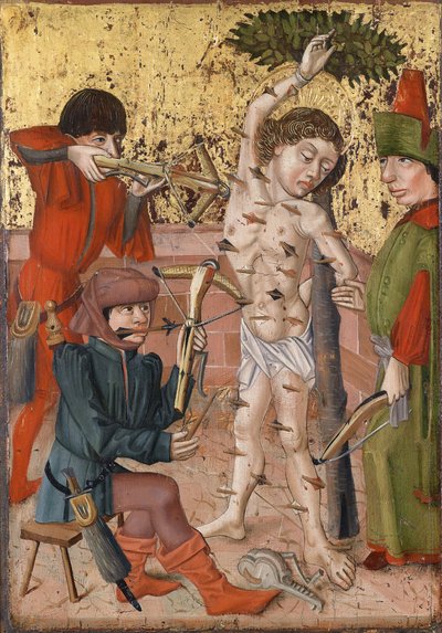 El martirio de San Sebastián, ca. 1470-1480 de Master of the Middle Rhine