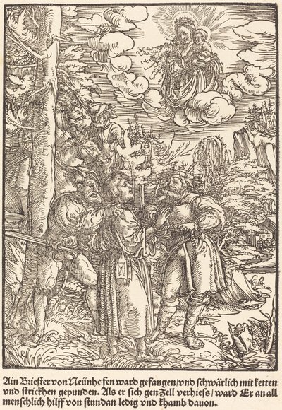 Ain Briester von Neunhe ... de Master of the Miracles of Mariazell
